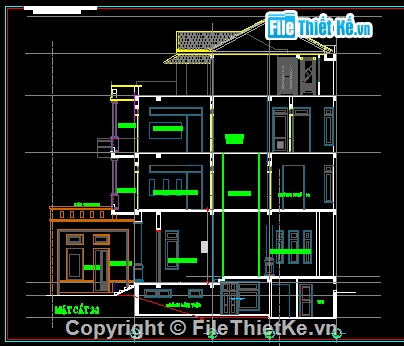 Tài liệu  pdf,đình chùa  vẽ,chi tiết  cầu thang,kiến trúc 2  tầng,Biệt thự 2 tầng rưỡi,biệt thự 4 tầng